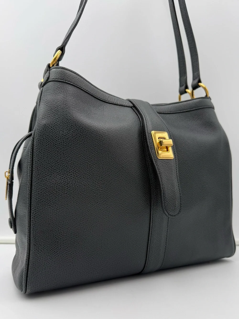 🐢MORABITO COUSU MAIN 1905 PARIS • Sac a Epaule GM Shoulder Bag • Made in FRANCE - Picture 2 of 16